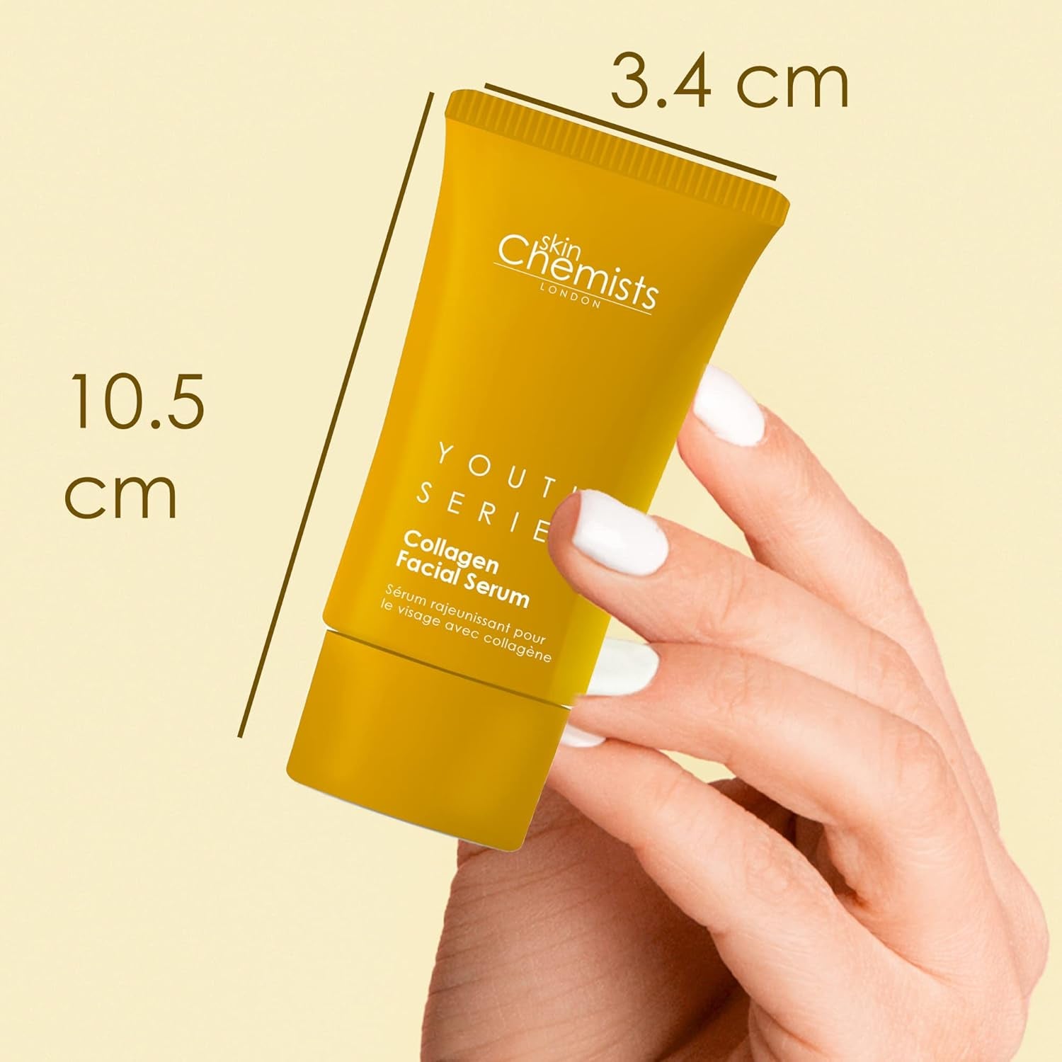 Collagen Face Serum | anti Aging Collagen Serum for Face Reduces Wrinkles & Fine Lines | Plant Based Formula with Marine Amino Acids | 1 Fl Oz