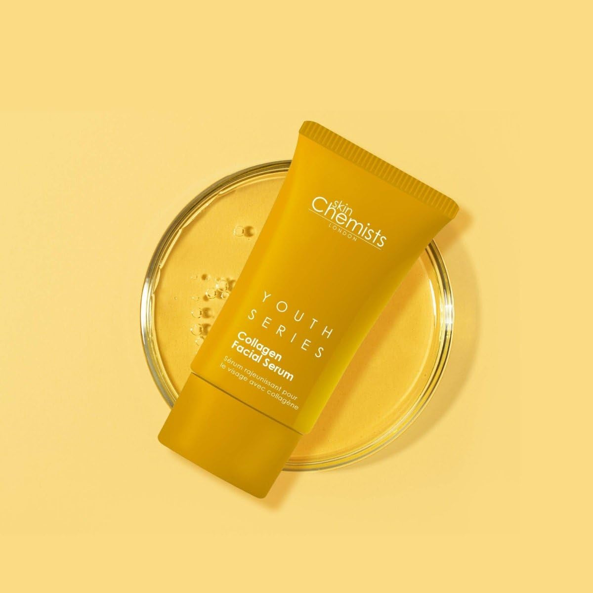 Collagen Face Serum | anti Aging Collagen Serum for Face Reduces Wrinkles & Fine Lines | Plant Based Formula with Marine Amino Acids | 1 Fl Oz